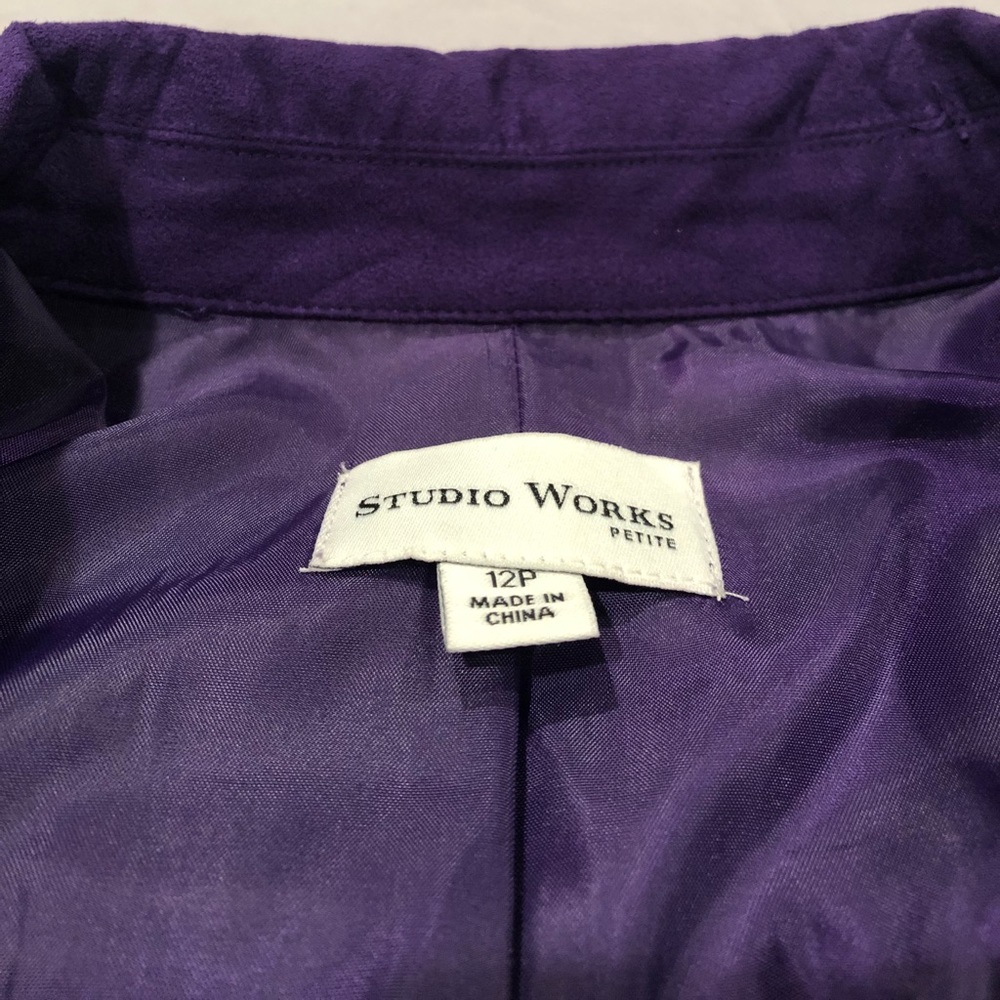 Purple Blazer - Picture 6 of 6